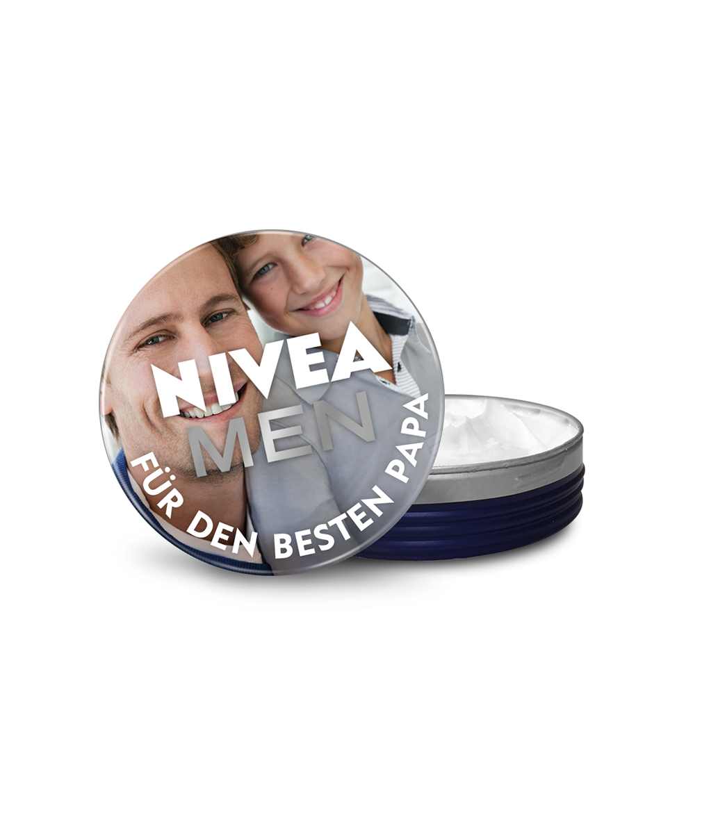 NIVEA MEN Creme Dose mit eigenem Foto